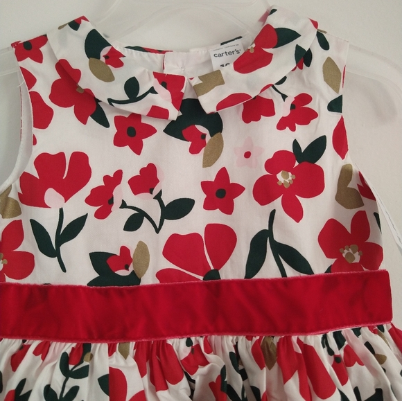Carter's holidays baby dress size 18 months - Picture 5 of 6